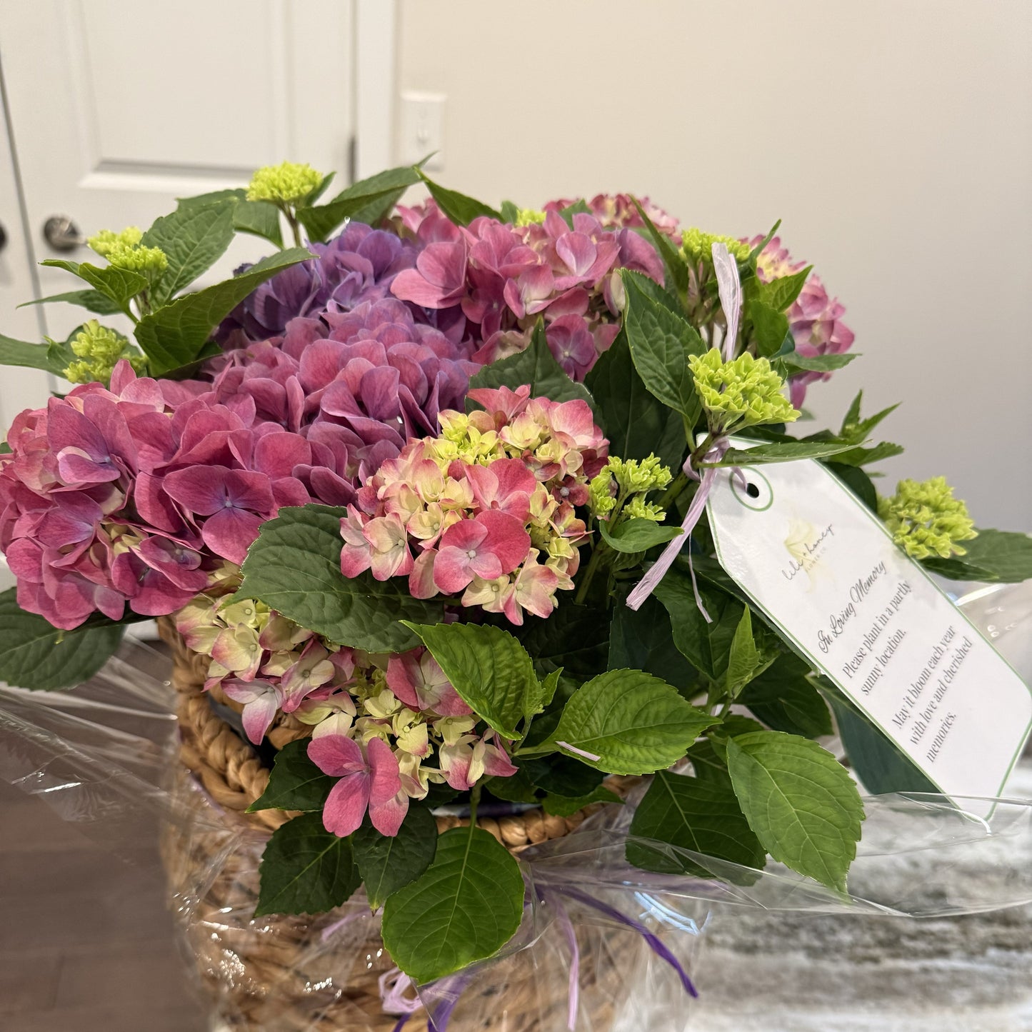 Sympathy Garden Basket