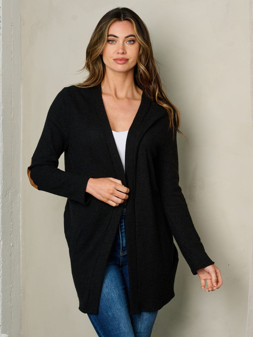 Willa Waffle Knit Cardigan