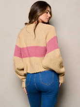 Load image into Gallery viewer, Britney Colorblock Cardigan
