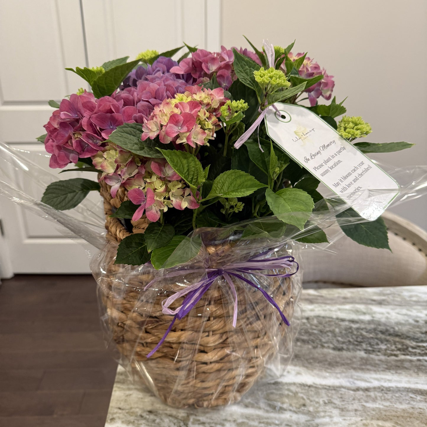 Sympathy Garden Basket