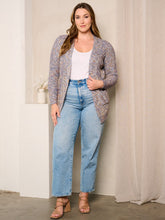 Load image into Gallery viewer, Molly Mixed Thread Cardigan (Plus)
