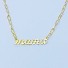 Load image into Gallery viewer, Mama Link Chain Necklace
