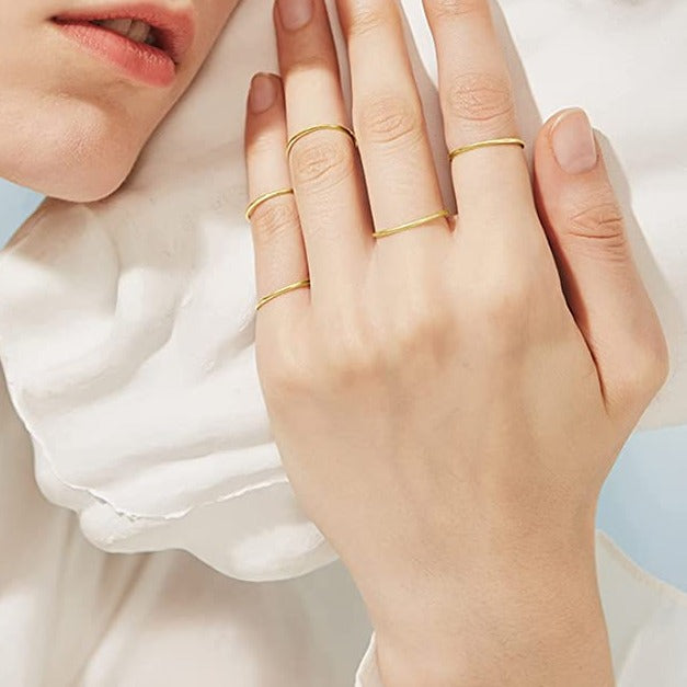 Stackable Minimalist Ring